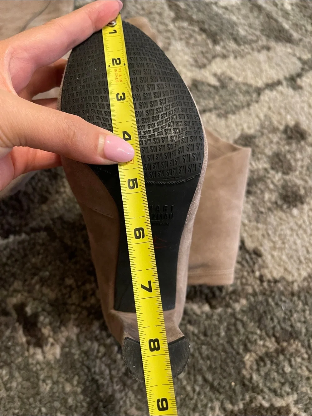 Stuart Weitzman Thigh High Suede Boots 6M